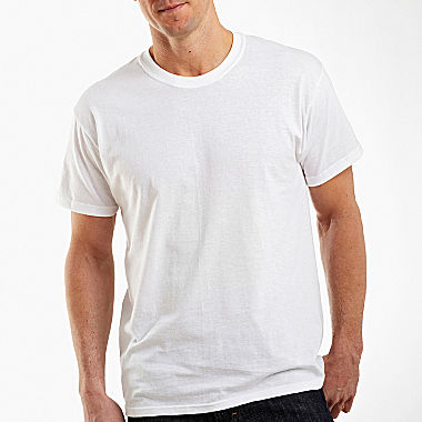 Hanes 3pk. Cotton Crewneck TShirts  Big & Tall