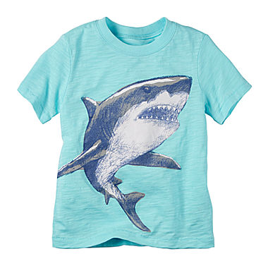 Carter's Short-Sleeve Shark Tee - Preschool Boys 4-7