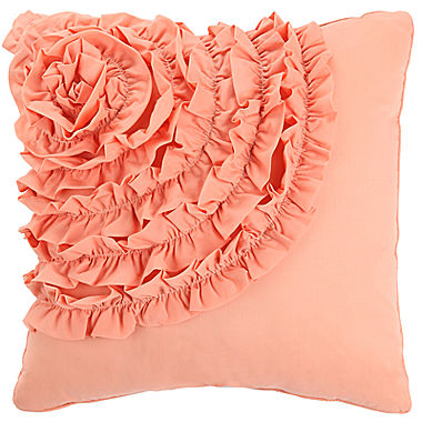 MaryJane's Home Cotton Clouds Square Decorative Pillow