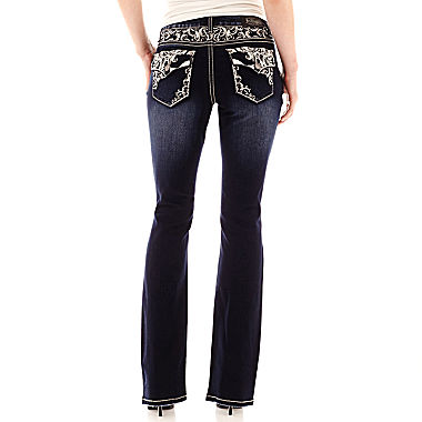 Love Indigo Embroidered Back Pocket Jeans