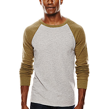 Arizona Raglan-Sleeve Thermal Pullover