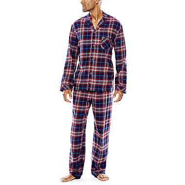 Stafford Flannel Pajama Set - Big & Tall