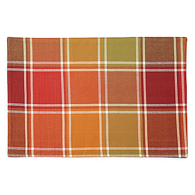 Arlee Jada Plaid Set of 4 Placemats