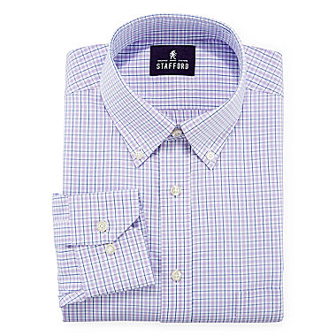 Stafford Non-Iron Cotton Oxford Dress Shirt - Big & Tall